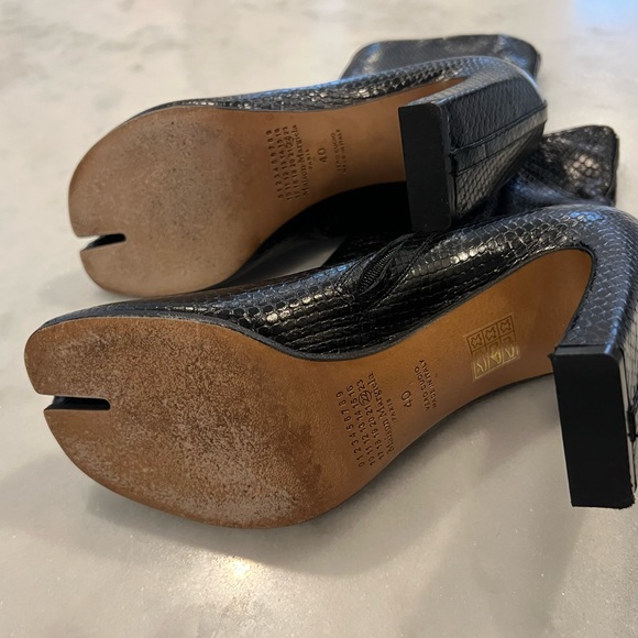 Maison Margiela black croc tabi boots- Never Worn - Picture 5 of 6